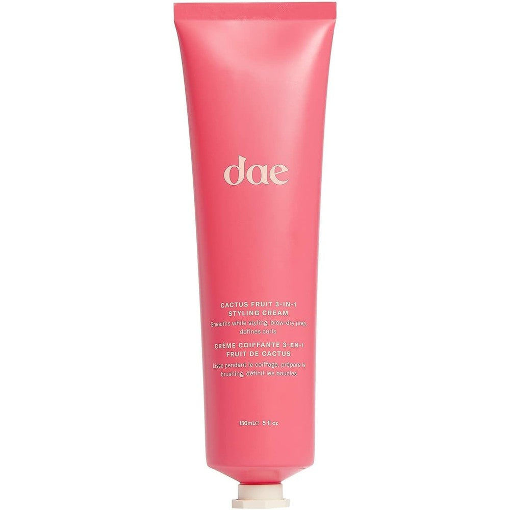 DAE Cactus Fruit 3-In-1 Styling Cream front view tube on plain background