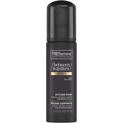 Tresemme Between Washes Curl Revive Styling Foam bottle front view