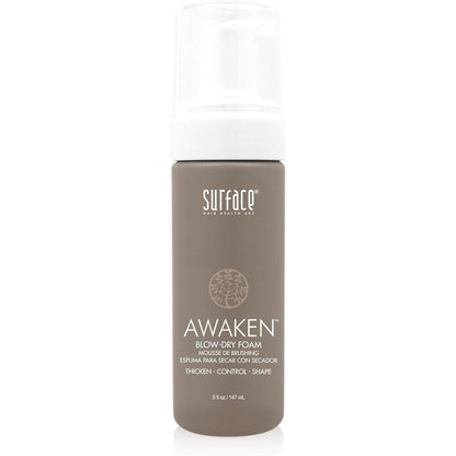 Surface Hair Awaken Thickening Blow Dry Foam front view for volumizing fine hair