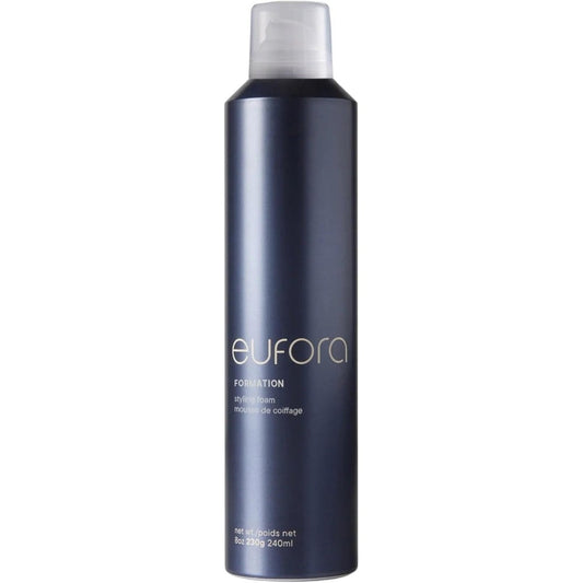 Eufora Formation Styling Foam eight ounce container front view professional volumizing hair mousse