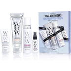 Color Wow Xtra Large Bombshell Volumizer front view of the professional hair styling bottle for fine hair volume