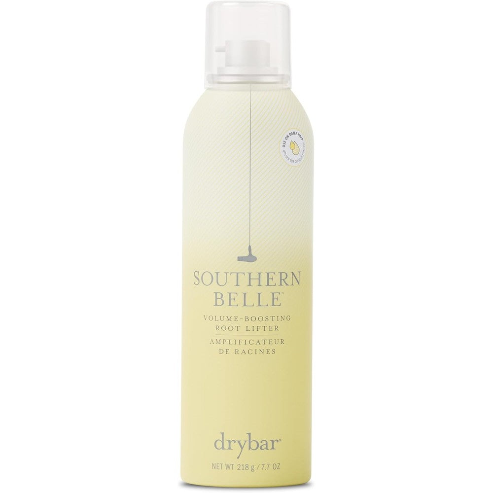 Drybar Southern Belle Volume Boosting Root Lifter front view bottle for fine hair styling