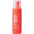 Briogeo Style and Treat Yuzu and Plum Oil Full Miracle Styling Foam front view of coral bottle