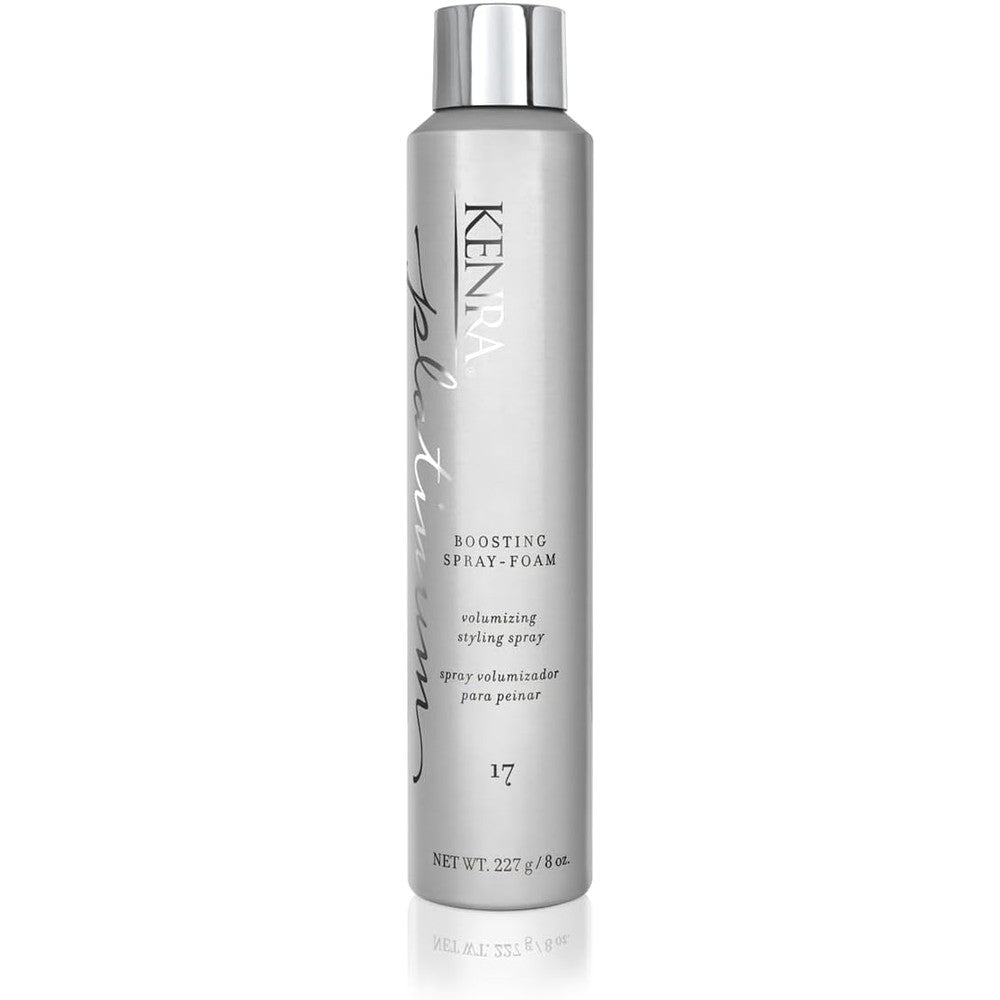 Kenra Platinum Boosting Spray-Foam 17 front view bottle for salon hair volumizing