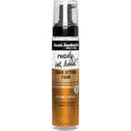 Aunt Jackies Ready Set Hold Braid Setting Foam front view pump bottle for protective styles