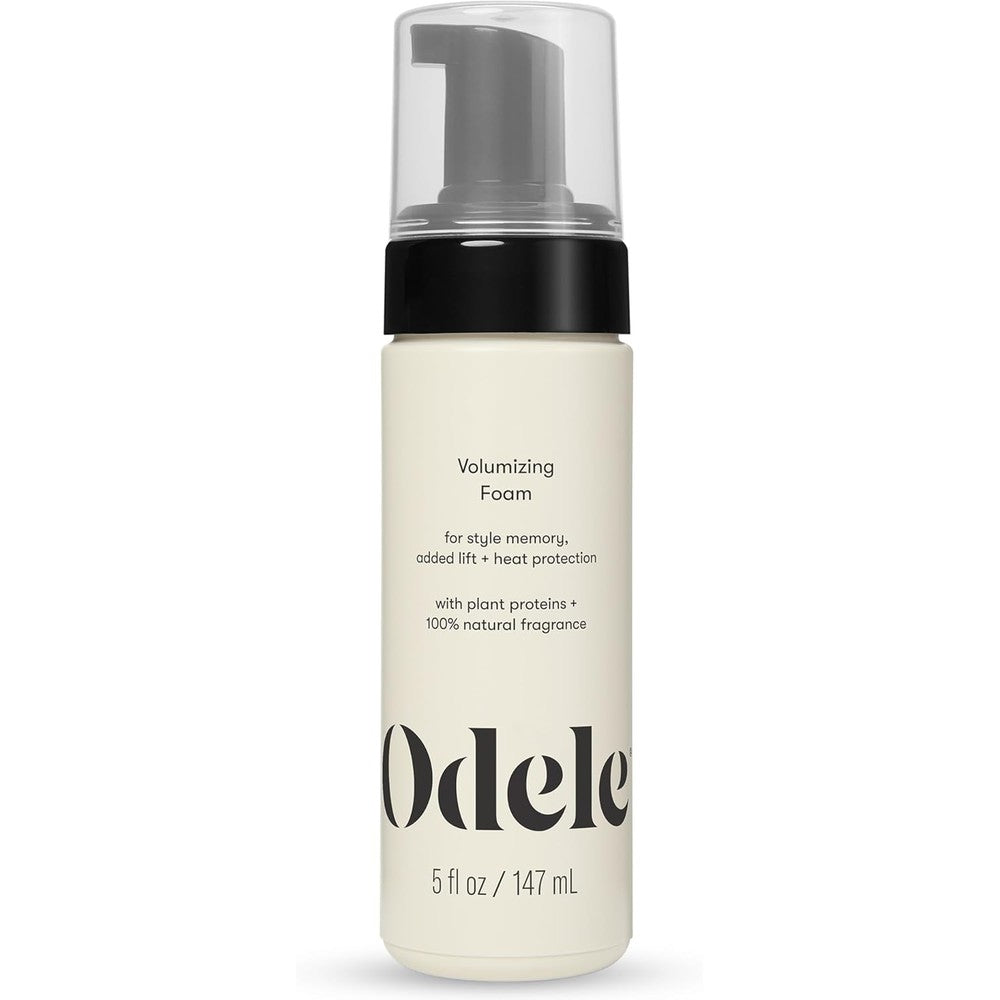 Odele Volumizing Foam 5 oz bottle for heat protection and hair lift