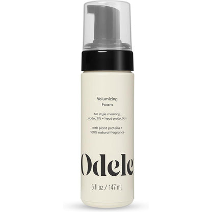 Odele Volumizing Foam 5 oz bottle for heat protection and hair lift