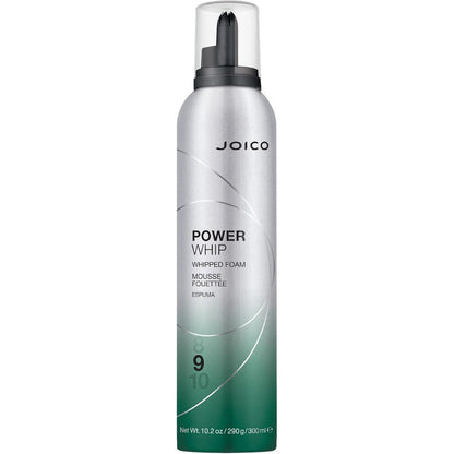 Joico Power Whip Whipped Foam 300ml bottle front view for professional volumizing hair styling