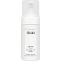OUAI Air Dry Foam 4 oz bottle for curly hair styling and beach waves