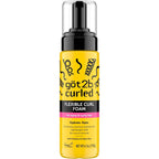 Got2B Curled Flexible Curl Foam 6.7 ounce bottle for wavy and curly hair styling