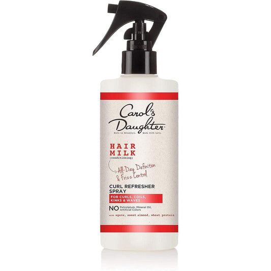 Carol's Daughter Hair Milk Curl Refresher Spray front view bottle for natural hair care