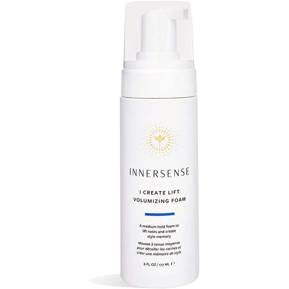 Innersense Organic Beauty I Create Lift Volumizing Foam front view bottle for natural hair volume