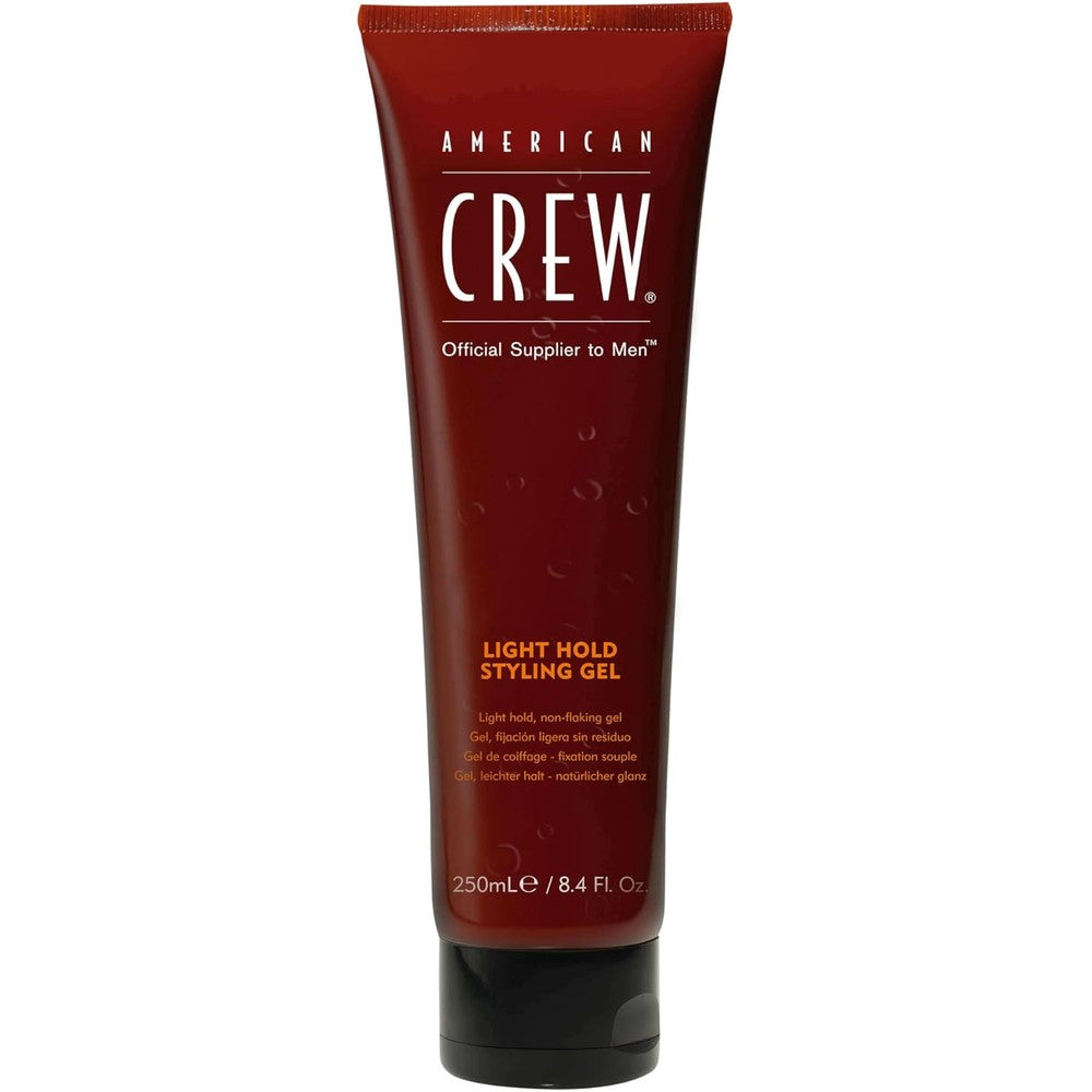 American Crew Light Hold Styling Gel front view bottle for natural men styling