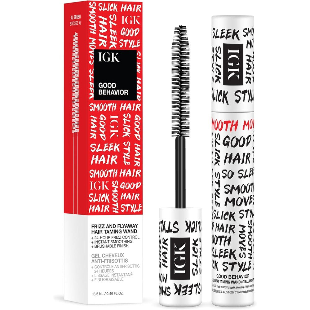 IGK Good Behavior Frizz And Flyaway Hair Taming Wand front view anti frizz styling gel