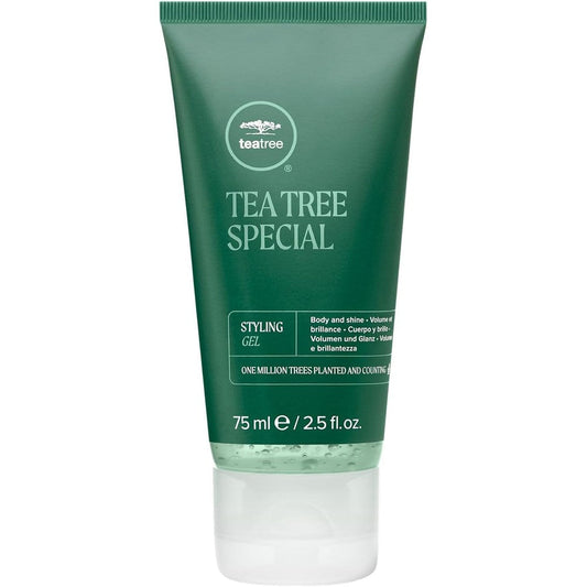 Paul Mitchell Tea Tree Styling Gel front view tube on a clean background