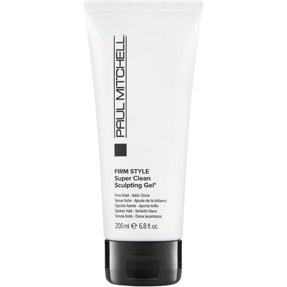 Paul Mitchell Super Clean Sculpting Gel front view of 2.5 fluid ounce tube