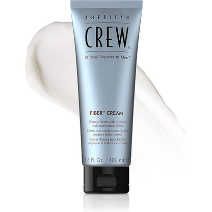 American Crew Fiber Cream 100ml front view of the squeeze tube.