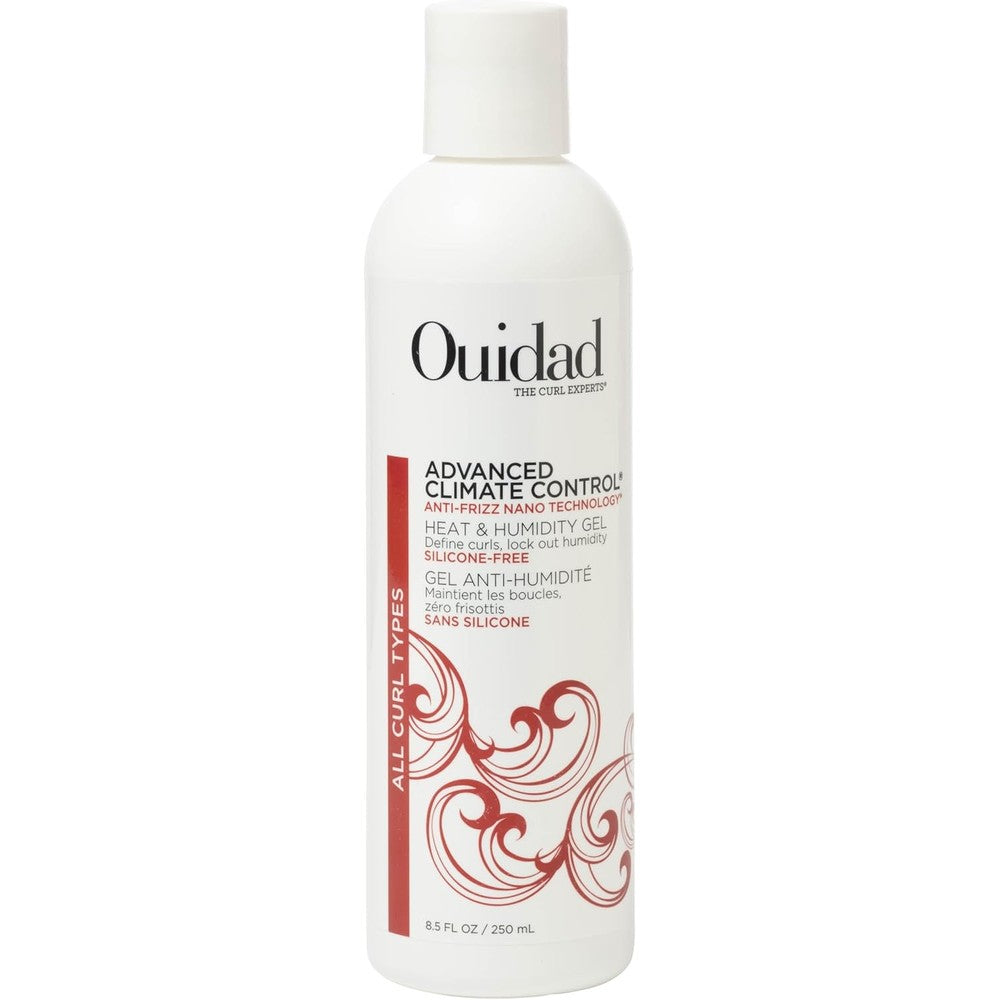 Ouidad Advanced Climate Control Heat and Humidity Gel 8.5 Ounce front view bottle for curl definition.