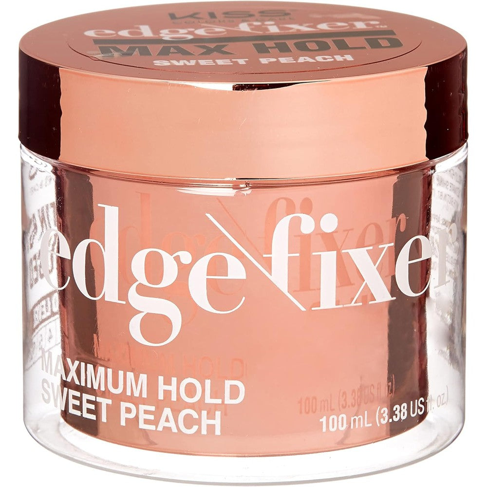 KISS COLORS & CARE Maximum Hold Edge Fixer front view container