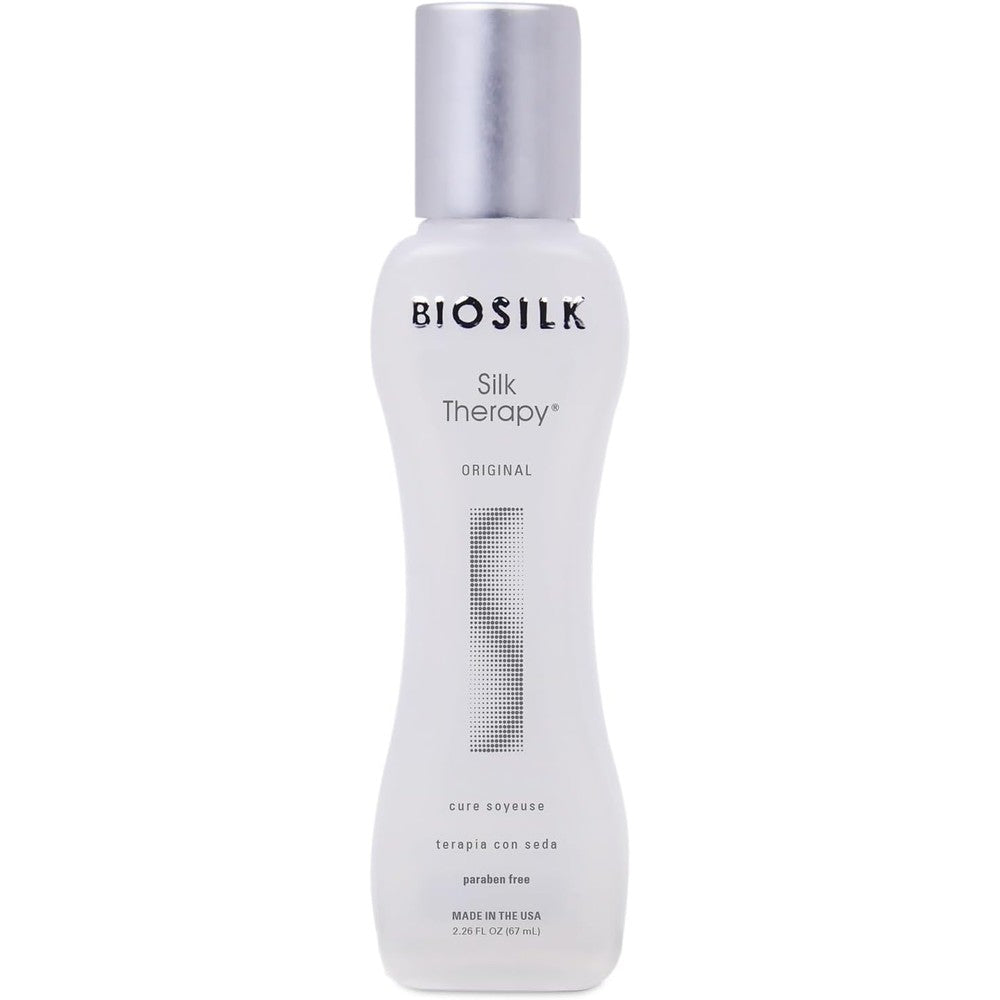 BioSilk Silk Therapy Original hair treatment front view bottle