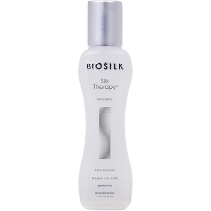 BioSilk Silk Therapy Original hair treatment front view bottle