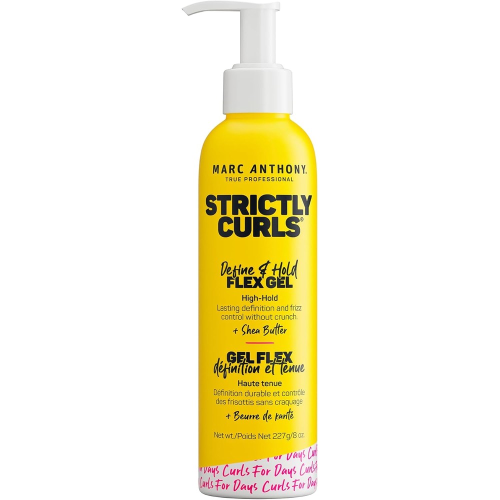 Marc Anthony Strictly Curls Define and Hold Flex Gel front view packaging