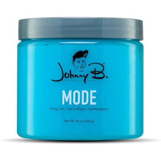 Johnny B Mode Professional Hair Styling Gel front view jar