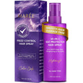 Maree 10-in-1 Heat Protection Spray front view of the purple bottle showing product benefits.