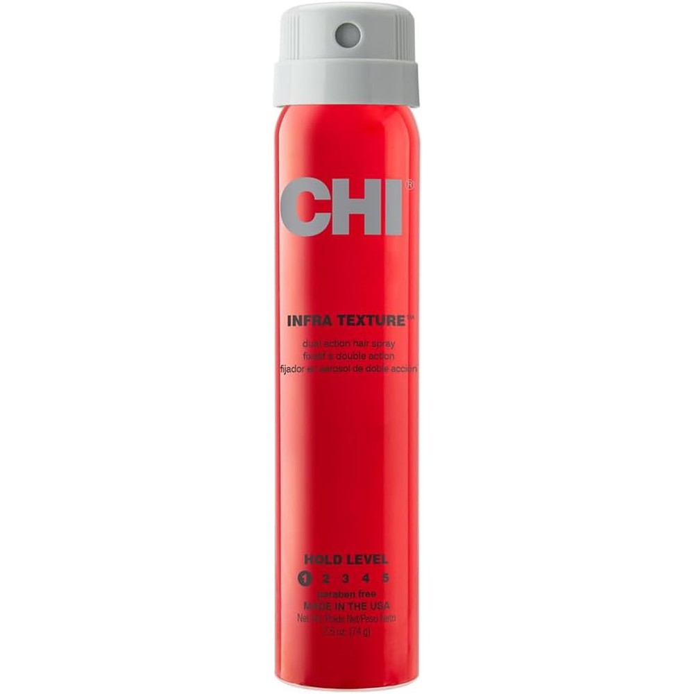 CHI Infra Texture Dual Action Hair Spray front view professional styling mist