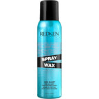 Redken Spray Wax Invisible Texture Mist front view aerosol styling bottle