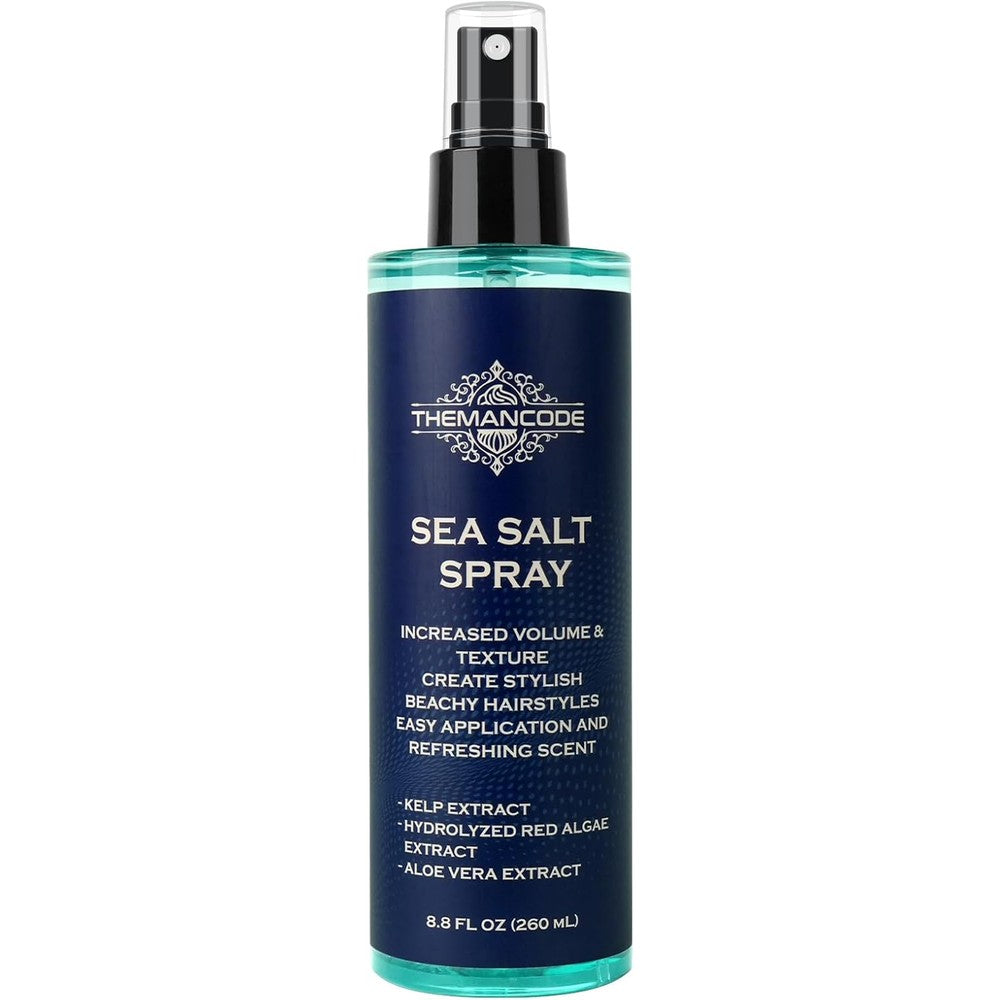 THEMANCODE Sea Salt Spray for men front view bottle