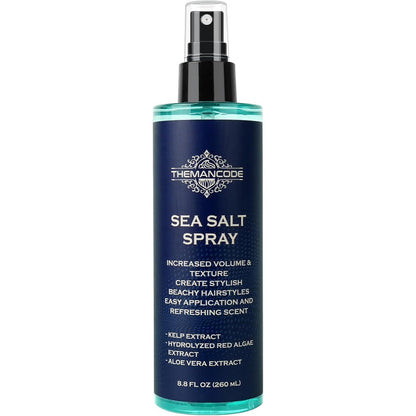 THEMANCODE Sea Salt Spray for men front view bottle