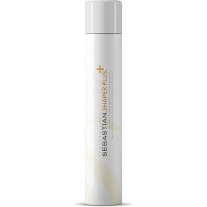 Sebastian Professional Shaper Plus Hairspray front view showcasing the iconic salon packaging.