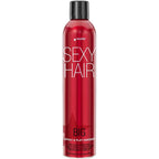 SexyHair Big Spray and Play Harder firm volumizing hairspray front view salon professional styling