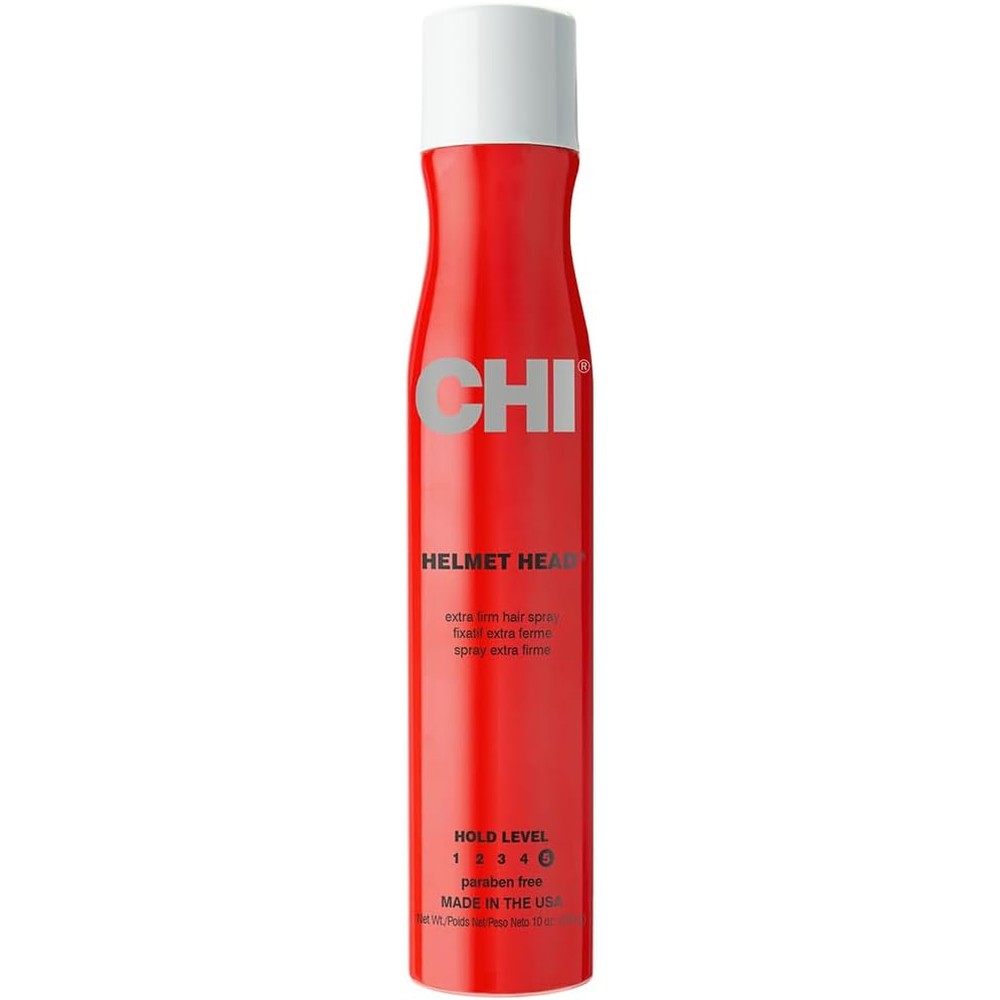 CHI Helmet Head Extra Firm Hair Spray front view professional salon product packaging