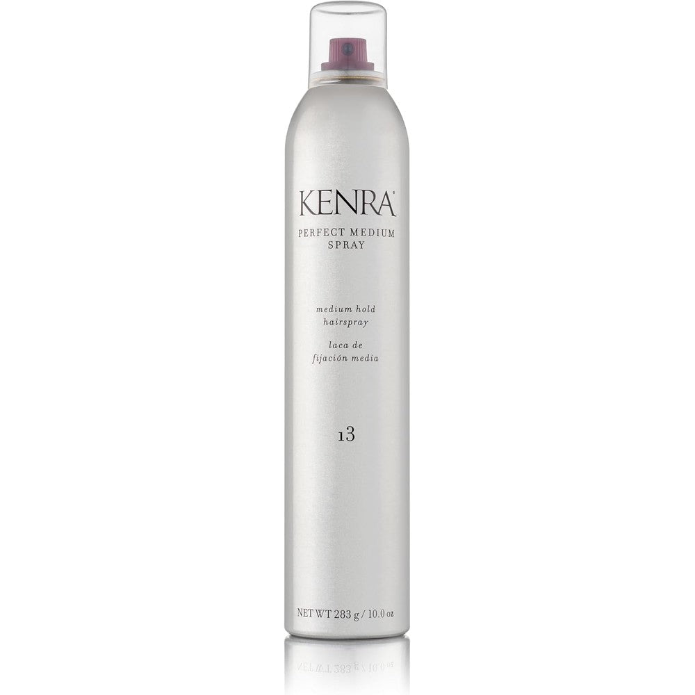 Kenra Professional Perfect Medium Spray 13 front view salon hairspray canister