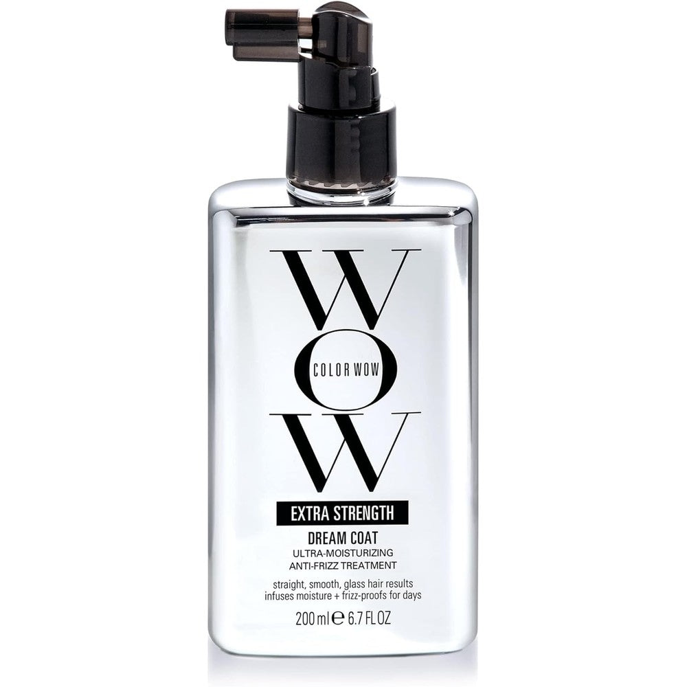Color Wow Extra Strength Dream Coat bottle front view anti frizz treatment