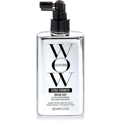 Color Wow Extra Strength Dream Coat bottle front view anti frizz treatment