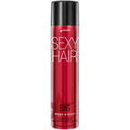 SexyHair Big Spray And Play Volumizing Hairspray front view of the professional salon aerosol can.