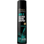 L'Oreal Paris Advanced Hairstyle Lock It Weather Control Hair Spray front view bottle