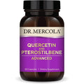 Dr. Mercola Quercetin And Pterostilbene Advanced front view bottle supplement