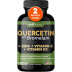 Gade Nutrition Quercetin With Bromelain front view bottle packaging