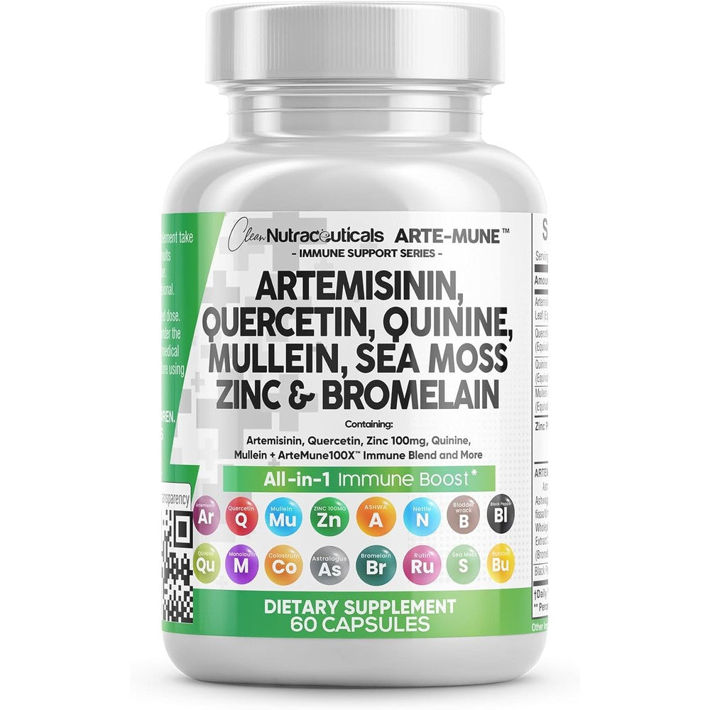 Clean Nutraceuticals Arte-Mune immune support supplement bottle front view