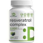 Deal Supplement Resveratrol Complex front bottle view packaging