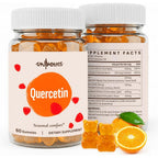 Gyumolics Quercetin 500mg Gummies front view bottle packaging