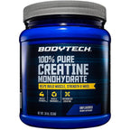 BodyTech pure creatine monohydrate powder tub front view fitness supplement