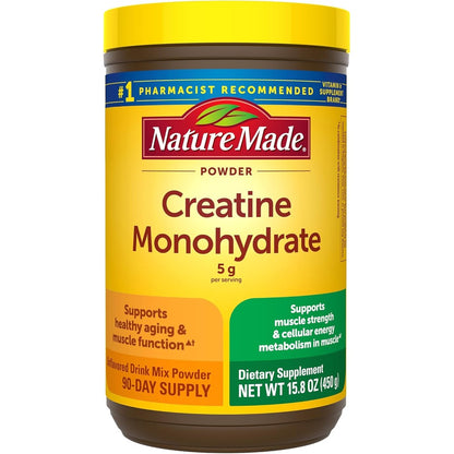 Nature Made Micronized Creatine Monohydrate Powder front view