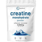 Micro Ingredients Creatine Monohydrate Powder front view pouch packaging