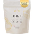 Arrae Tone creatine gummies front view product bottle packaging.
