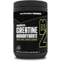 NutraBio Pure Micronized Creatine Monohydrate Powder front view supplement canister